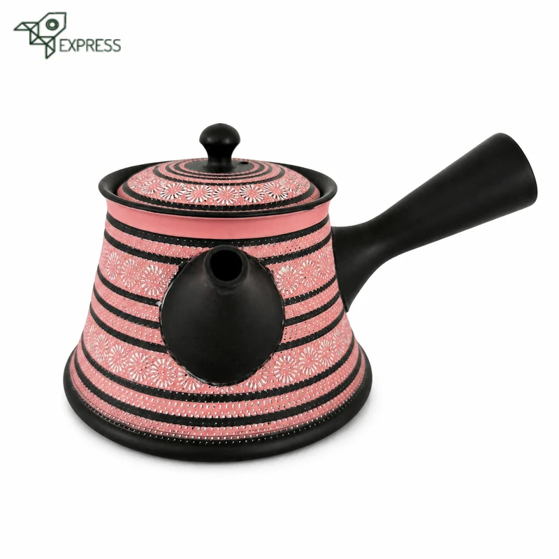 Théière Japonaise Rose Tokoname 250ml