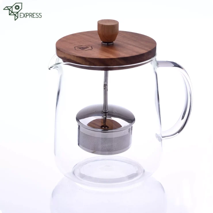 Théière en Verre avec Infuseur 1L