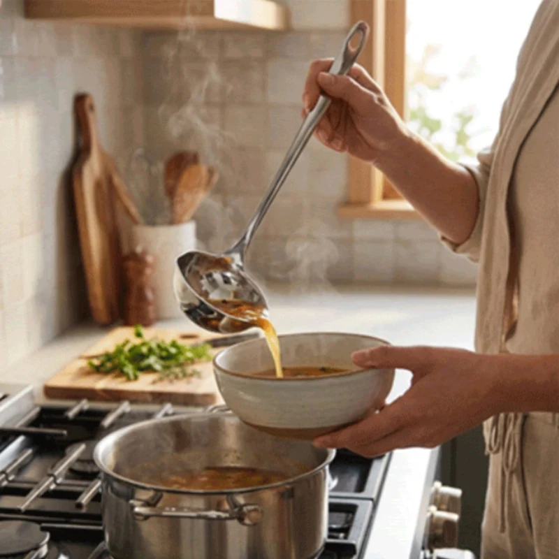 Louche Inox | InoxaFlow™ Double Bec Verseur