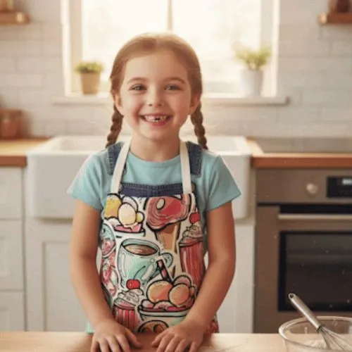 Tablier de Cuisine Enfant | MiniChef Gourmand