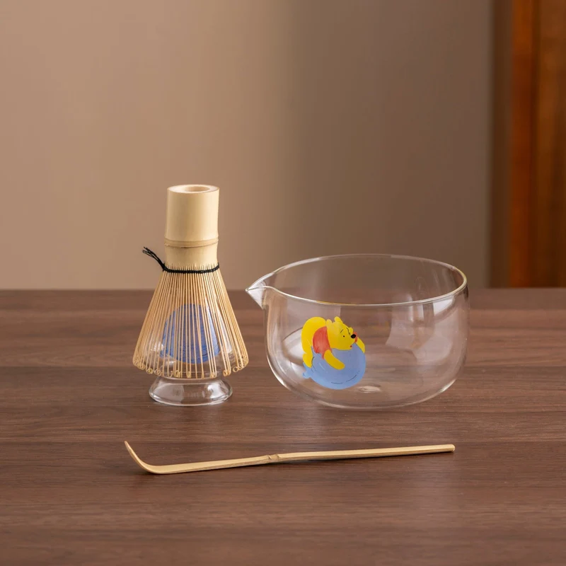 Set Matcha 550ml Glaçure Éclaboussure Texturé Art