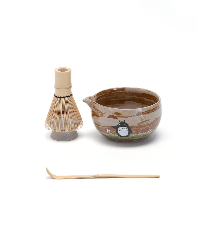 Set Matcha 450ml Artisanal Tacheté Wabi Sabi
