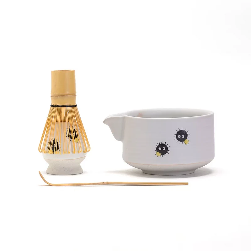 Set Matcha 450ml Bol Floral Glaçure Dégradé
