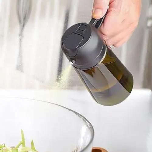 Spray Huile | EasyOil 2 en 1 Pot en Verre