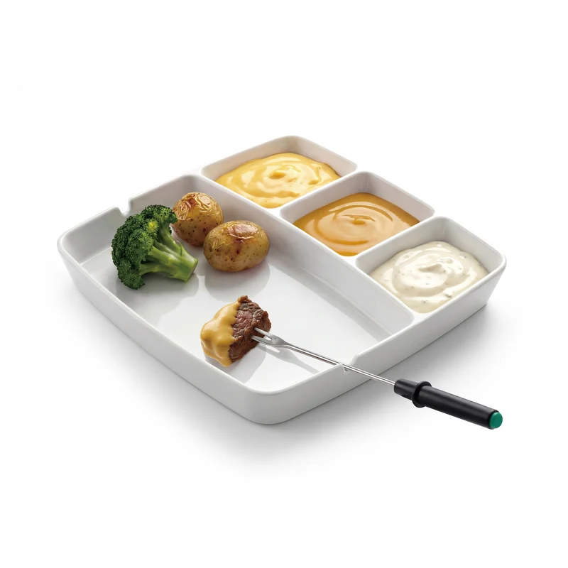 Salton Fondue Plates - Set of 2