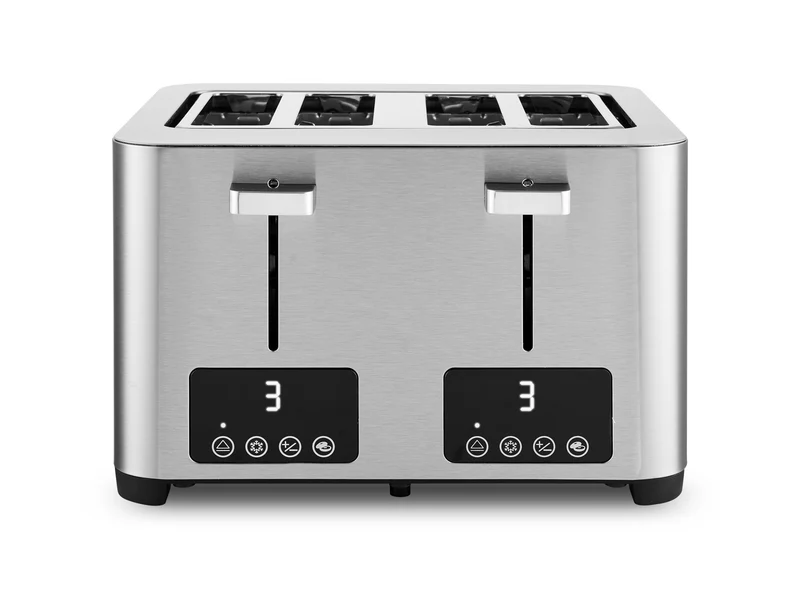 Salton Digital 4 Slice Toaster - Stainless Steel