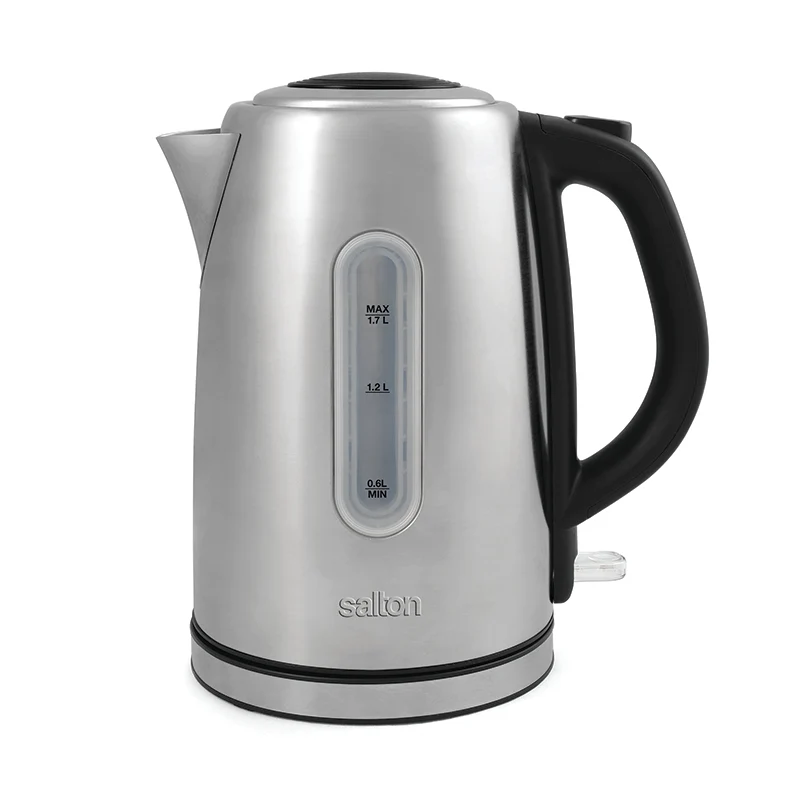 Salton Cordless Electric Stainless Steel Kettle - 1.7L