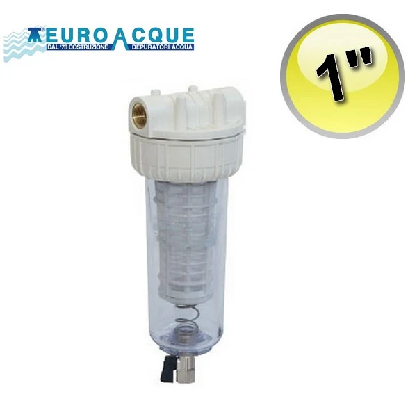Filtre en plastique de nettoyage avec raccord 1'' FF