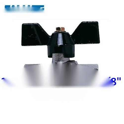 vanne boule d'eau FF 3/8'' papillon couleur noir