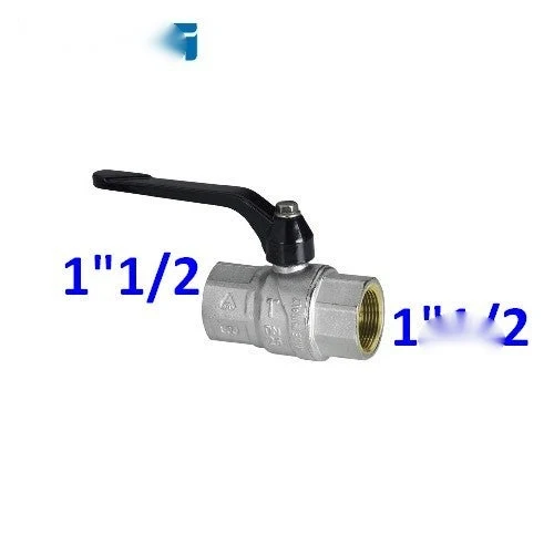 FF 1''1/2 levier boule d'eau girouette couleur noire