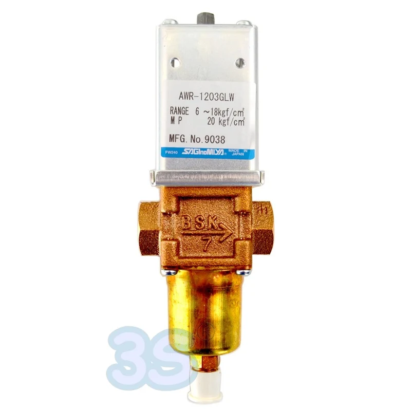 Soupape de pression d'eau SAGINOMIYA AWR-2006GLW raccord G3/4