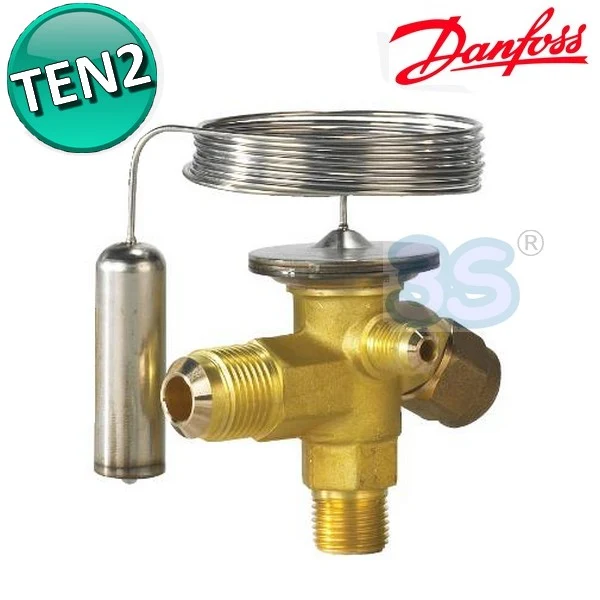 Thermostat d'expansion Danfoss TEN2 pour gaz R134A - R513