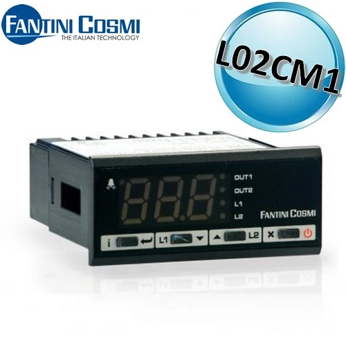 Thermostat proportionnel PID 230 Vca avec 1 sortie 0÷ 400 °C - Fantini Cosmi L02CM1