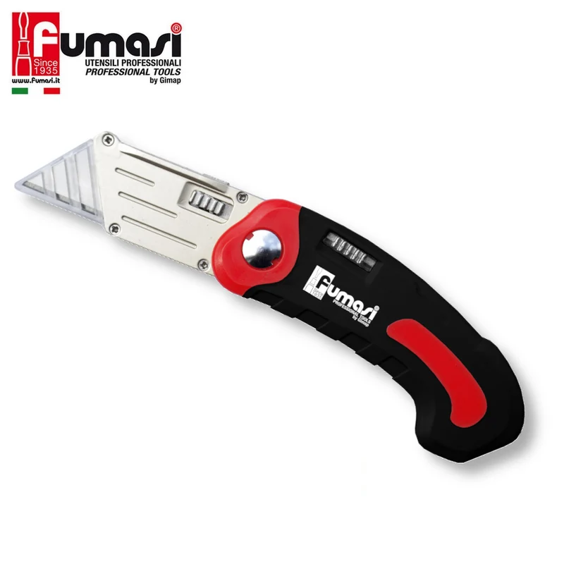 Cutter de sécurité pliable 170 mm - FUMASI