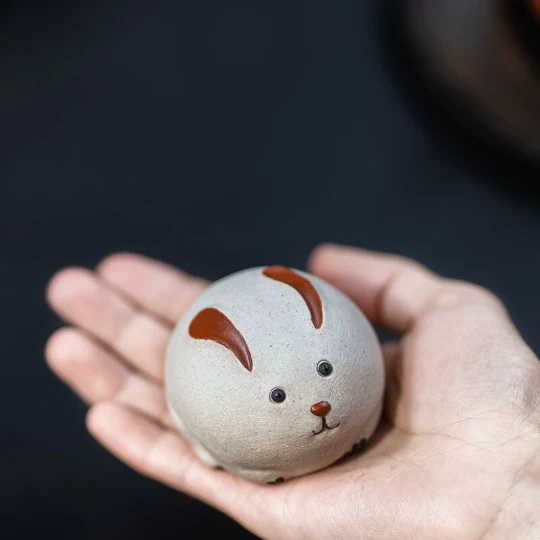 Mascotte de Thé Paon en Zisha