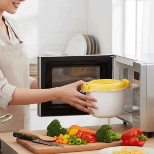 Cuiseur à Riz Micro-Ondes | RiceCook™ Anti-débordement