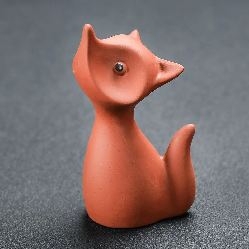 Compagnon de Thé Renard en Argile