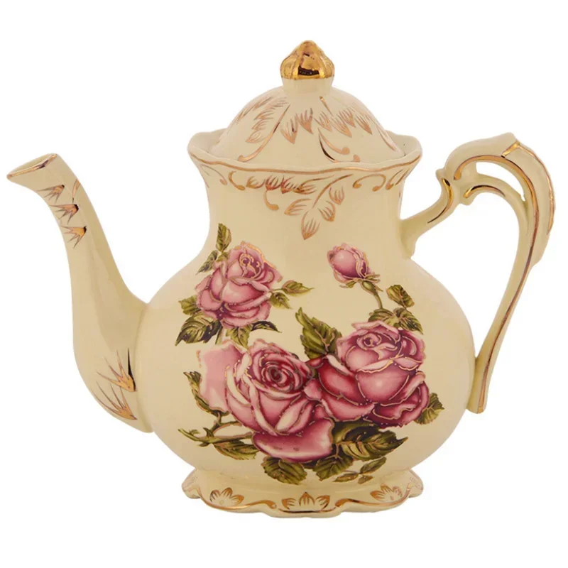 Théière Anglaise Vintage Fleur