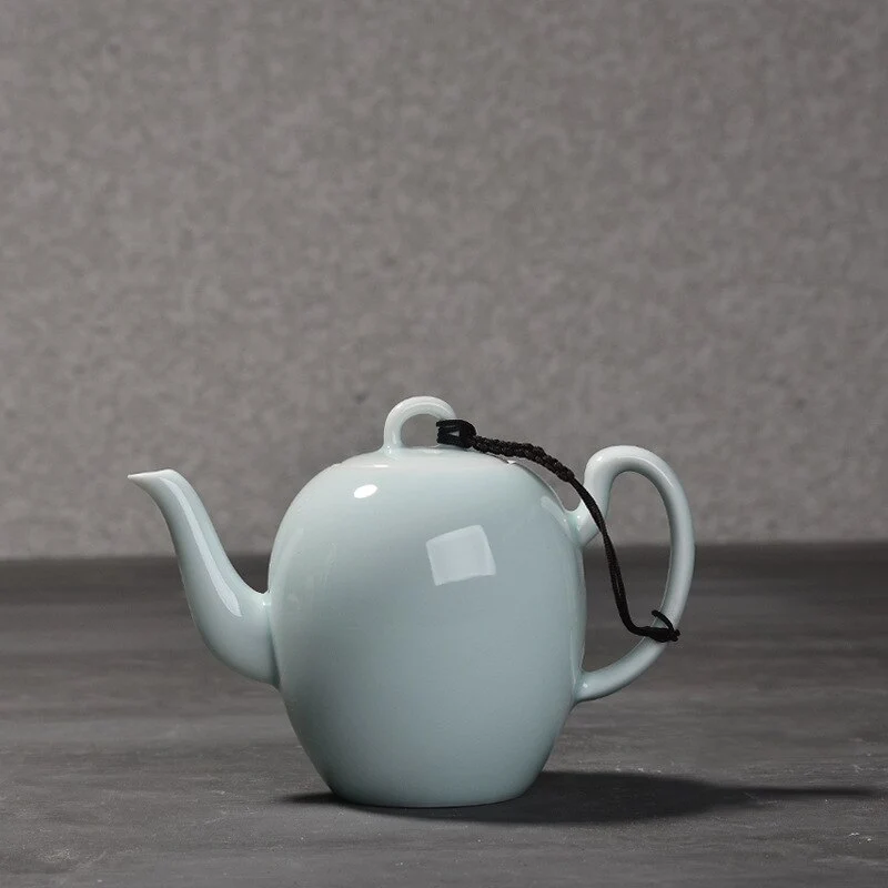 Théière en Porcelaine Bleu Céladon 200ml