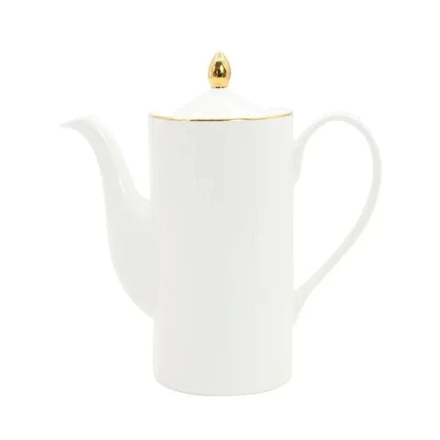 Théière Blanche en Porcelaine Service 850ml