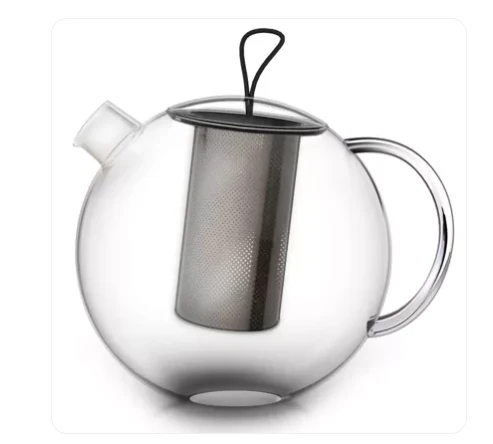 Théière Ronde en Verre 1,5L