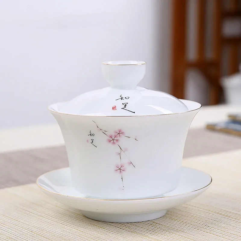 Tasse Théière en Porcelaine Gaiwan 160ml