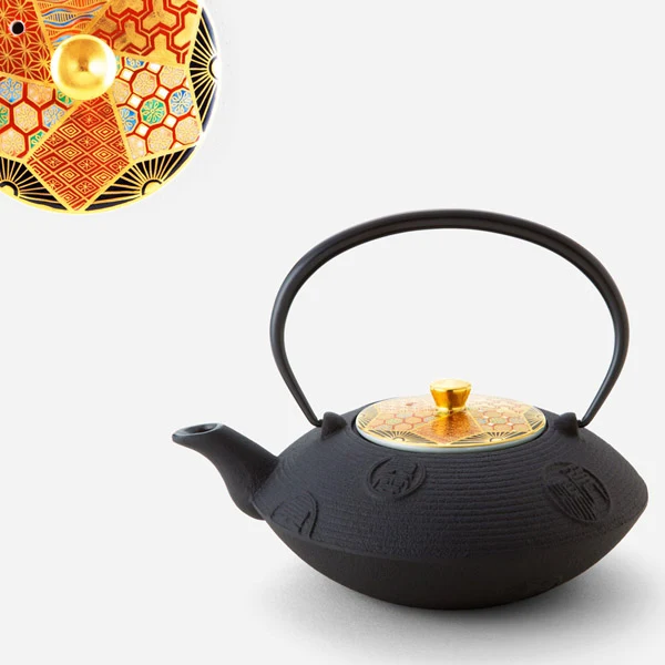 Théière en Fonte Oigen Couvercle porcelaine 900ml