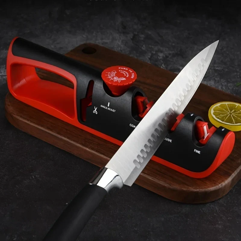 Aiguiseur de Couteaux 4 en 1 | SharpFlex Angles Réglables
