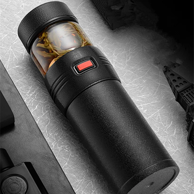 Théière Infuseur Nomade Inox 580ml (430+50+50)