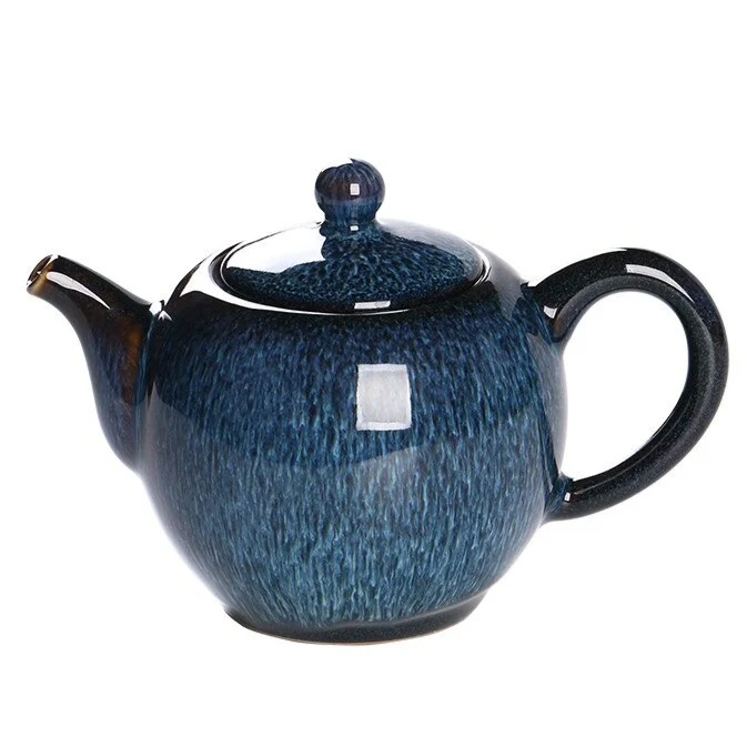 Théière en Céramique Bleue 320ml