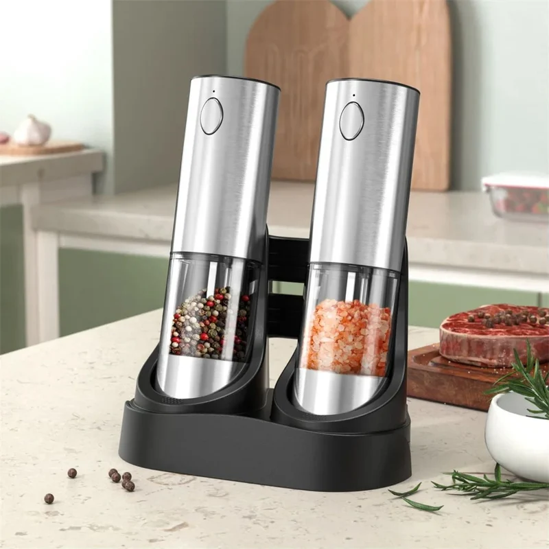 Moulin Sel et Poivre - Duo Rechargeable USB