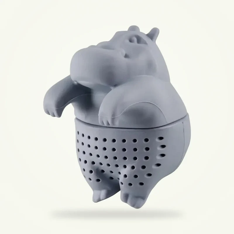 Infuseur à thé hippopotame