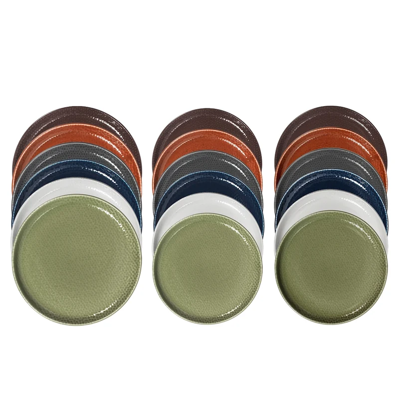 Havana Nordic Servizio Piatti In Stoneware Set 18 Pz