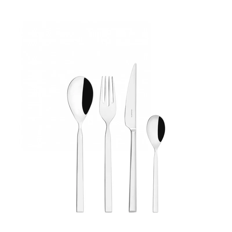 Puro Servizio Posate In Acciaio Inox 18/10 - Set 24 Pz
