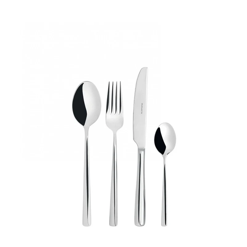 Metropolis Servizio Posate In Acciaio Inox 18/10 - Set 24 Pz