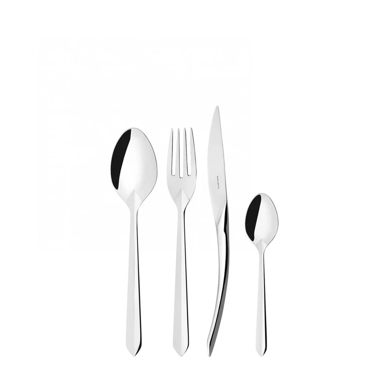 Aphrodite Servizio Posate In Acciaio Inox 18/10 - Set 24 Pz