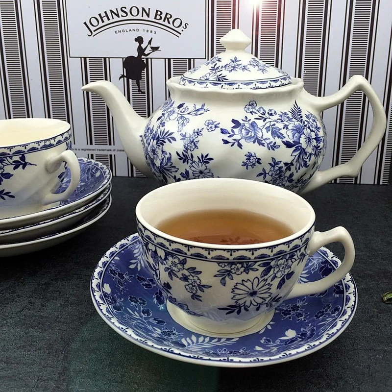 Théière Ancienne Porcelaine Service 1L