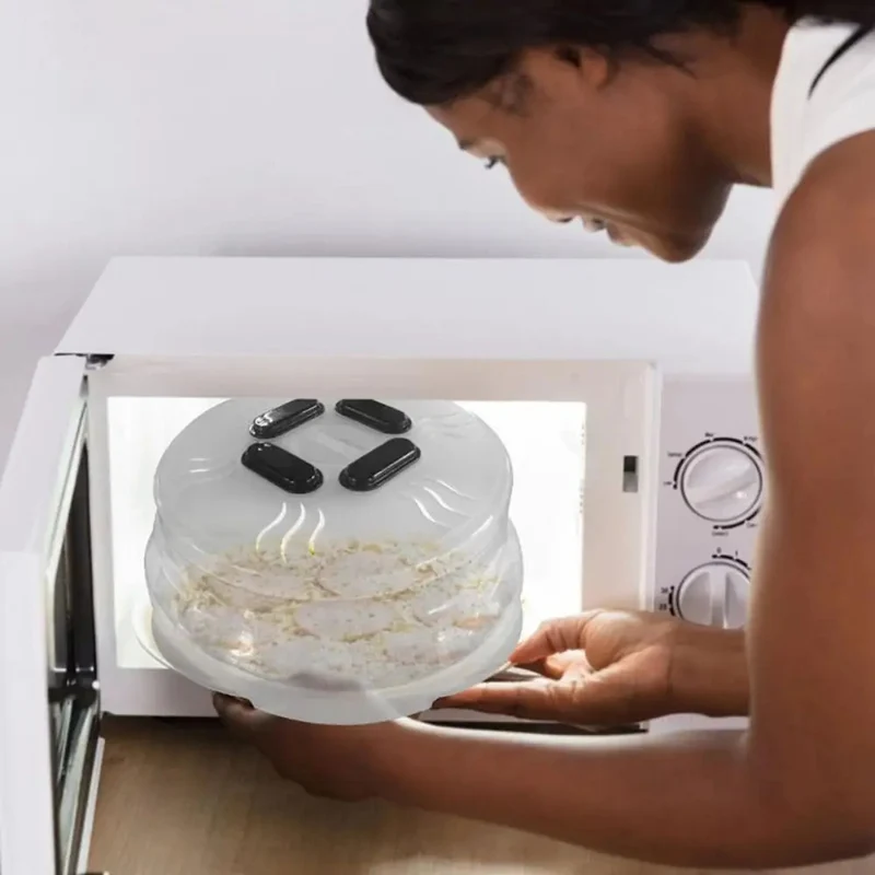 Cloche Micro Ondes - Magnétique et Pliable Grand Format