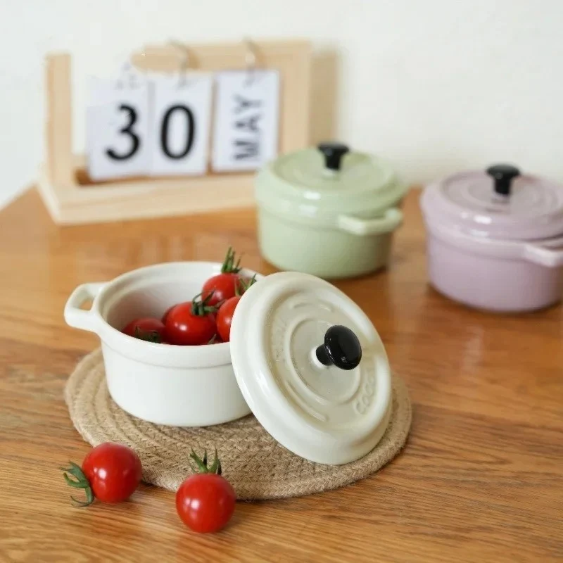 Mini Cocotte - Céramique 200 ml Lot de 3 Pièces