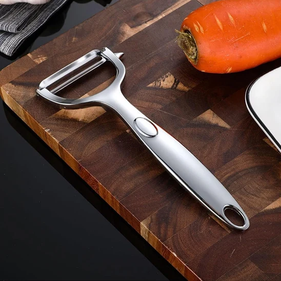 Économe - ErgoPeel Lame Plate ou Dentelée