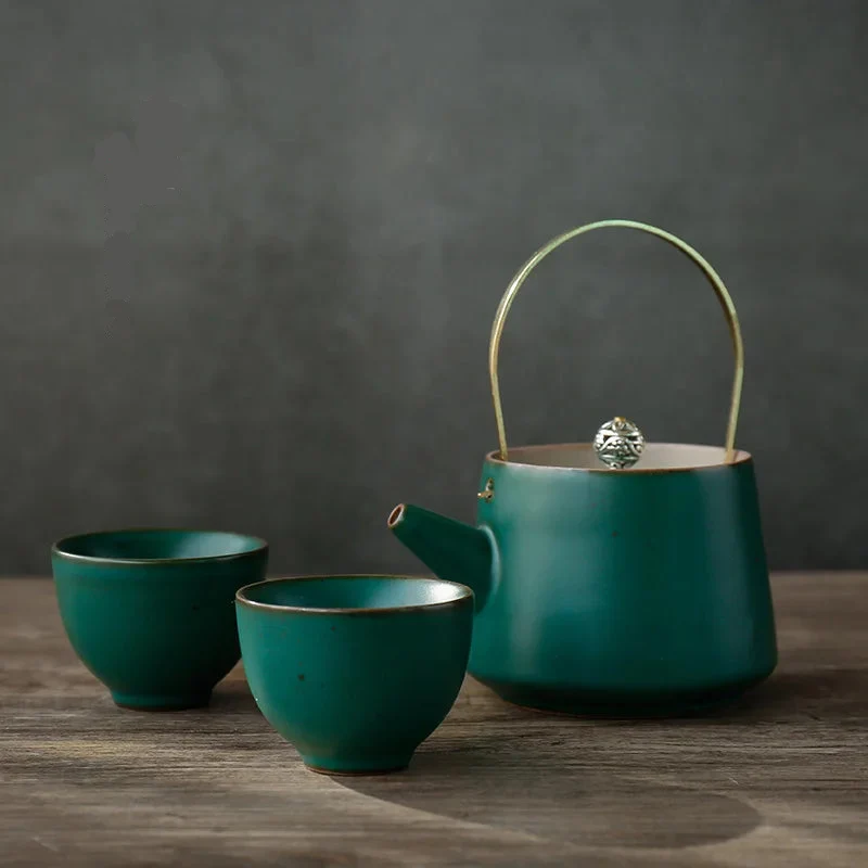Théière en Céramique Service 2 Tasses 220ml