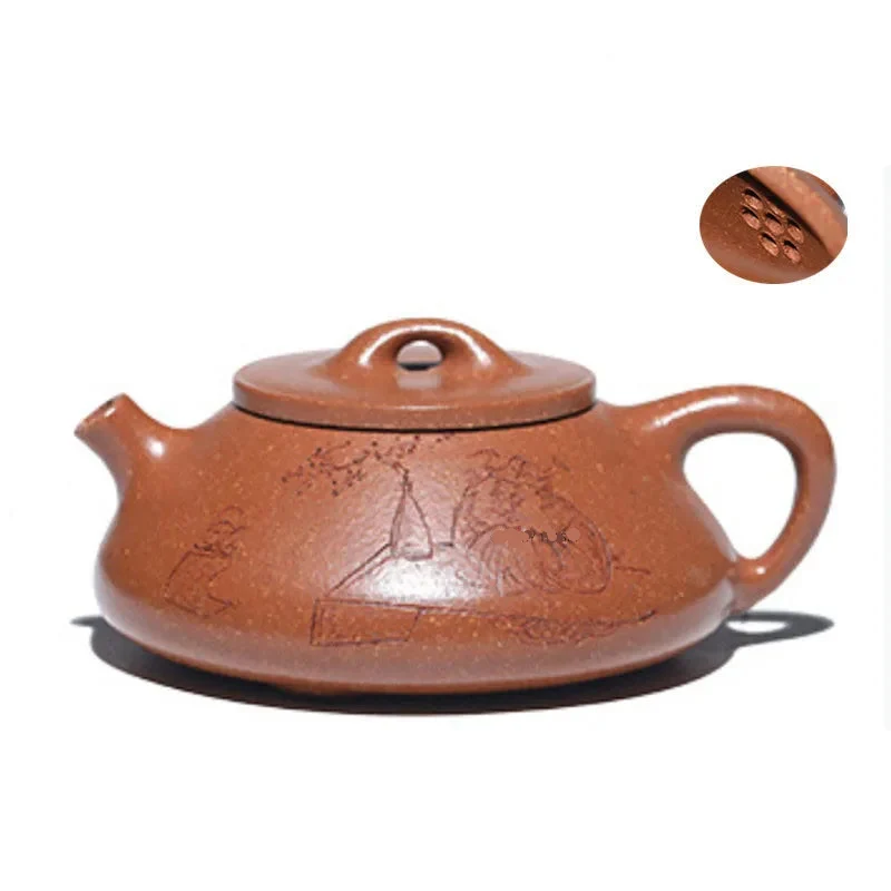Théière en Argile Plate Yixing 160ml