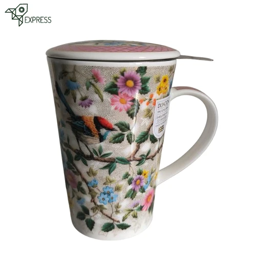 Mug Porcelaine Anglaise avec Infuseur Dunoon 440ml