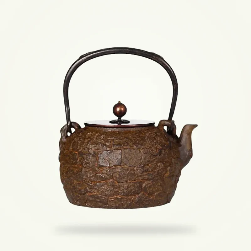Théière en Fonte Style Roche Ancienne