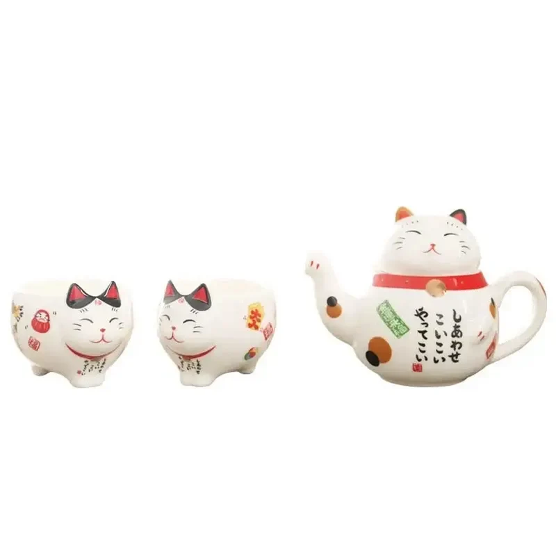 Service à Thé Chat Maneki-Neko