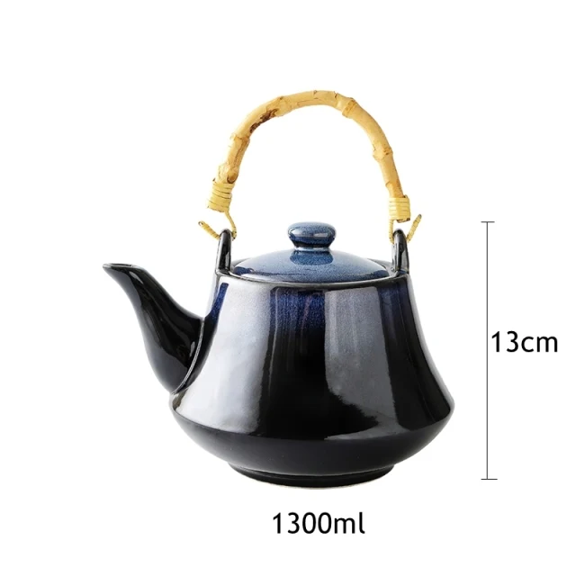 Service à Thé Bleu Théière 1.2L