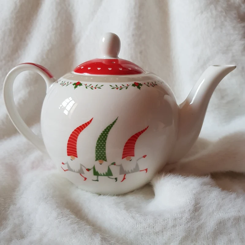 Théière en Porcelaine Noël 1L