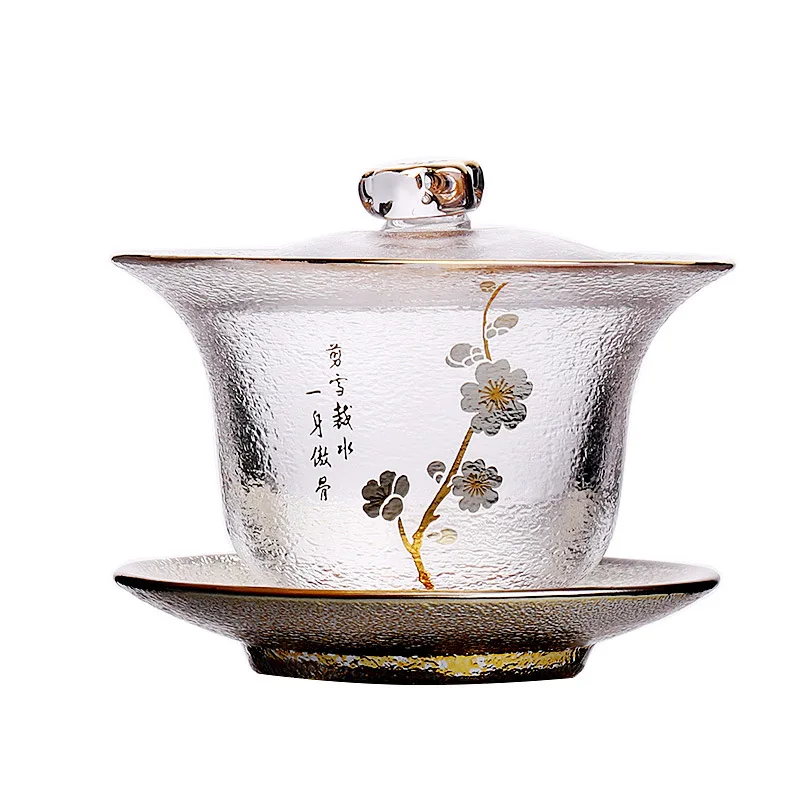 Théière en Verre Gaiwan 200ml