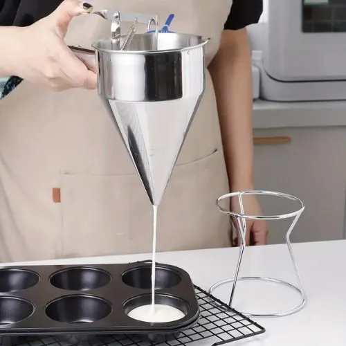 ENTONNOIR À PISTON | TOUT INOX