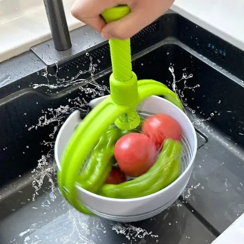 ESSOREUSE À SALADE PLIABLE | TOUPIE 2 EN 1